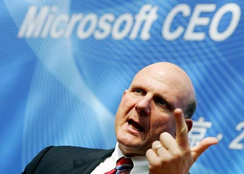 Steve Ballmer, CEO de Microsoft