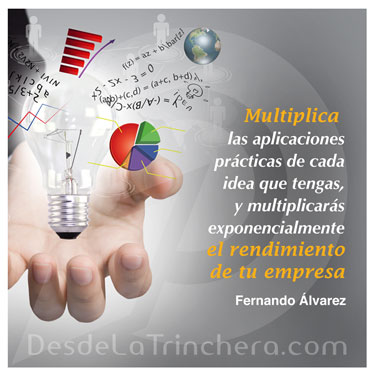 Multiplica rendimiento empresa - Fernando Alvarez - Multiplica las aplicaciones practicas de_cada idea que tengas y multiplicaras exponencialmente el_rendimiento de tu empresa
