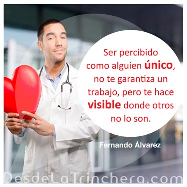 Quieres trabajo clientes logralo siendo percibido como unico - Fernando Alvarez - Ser percibido como alguien unico no te garantiza un trabajo pero te hace visible donde otros no lo son